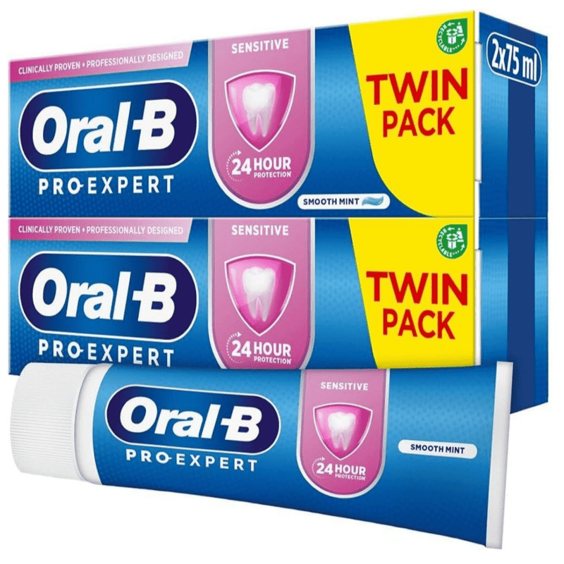 Oral B Smooth Mint Sensitive T/P 75ml, Oral B, Beautizone UK
