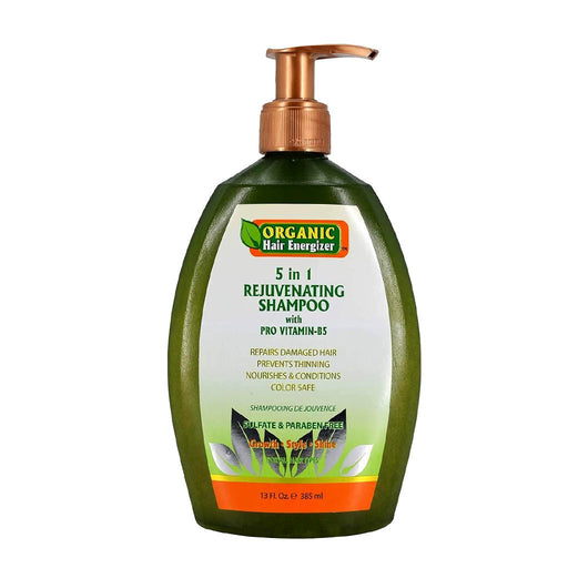 Organic Hair Energizer 5 In 1 Rejuvenating Shampoo 385ml, Organic Hair Energizer, Beautizone UK