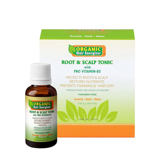 Organic Hair Energizer Root And Scalp Tonic 50ml, Organic Hair Energizer, Beautizone UK