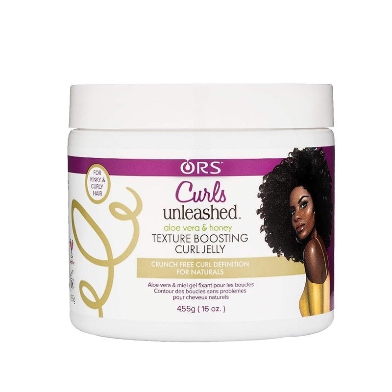 ORS Curls Unleashed Aloe Vera & Honey Curl Boosting Jelly 455g, ORS, Beautizone UK