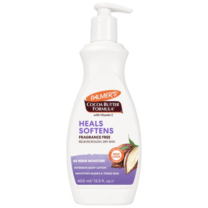 Palmer's Cocoa Butter Formula Fragrance Free Body Lotion 400ml, Palmer's, Beautizone UK