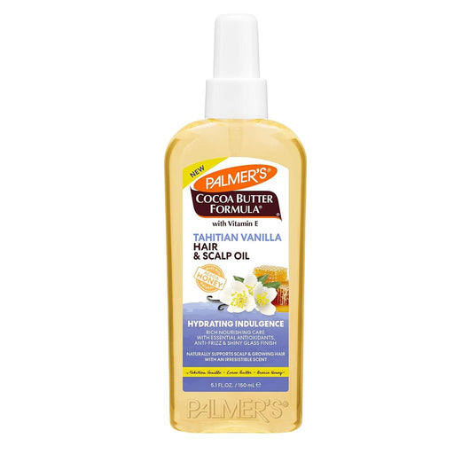 Palmer's Tahitian Vanilla Hair & Scalp Oil with Cocoa Butter 150ml, Palmer's, Beautizone UK