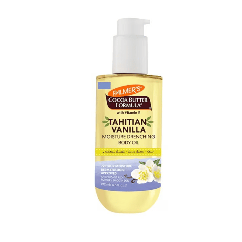 Palmer's Tahitian Vanilla Moisture Drenching Body Oil 192ml, Palmer's, Beautizone UK