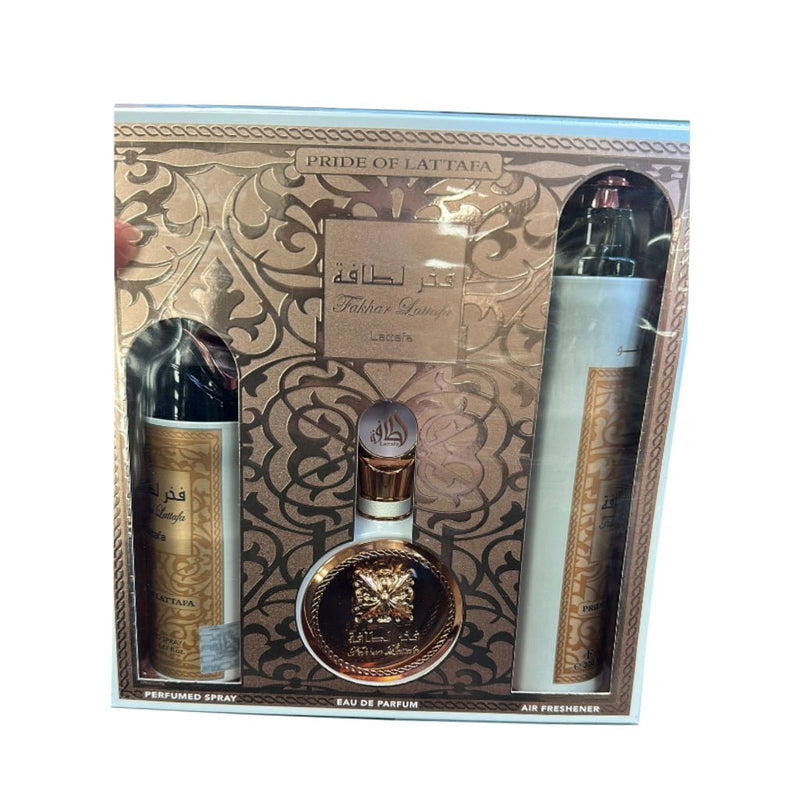 Pride Of Lattafa Fakhar Gift Set, Lattafa, Beautizone UK