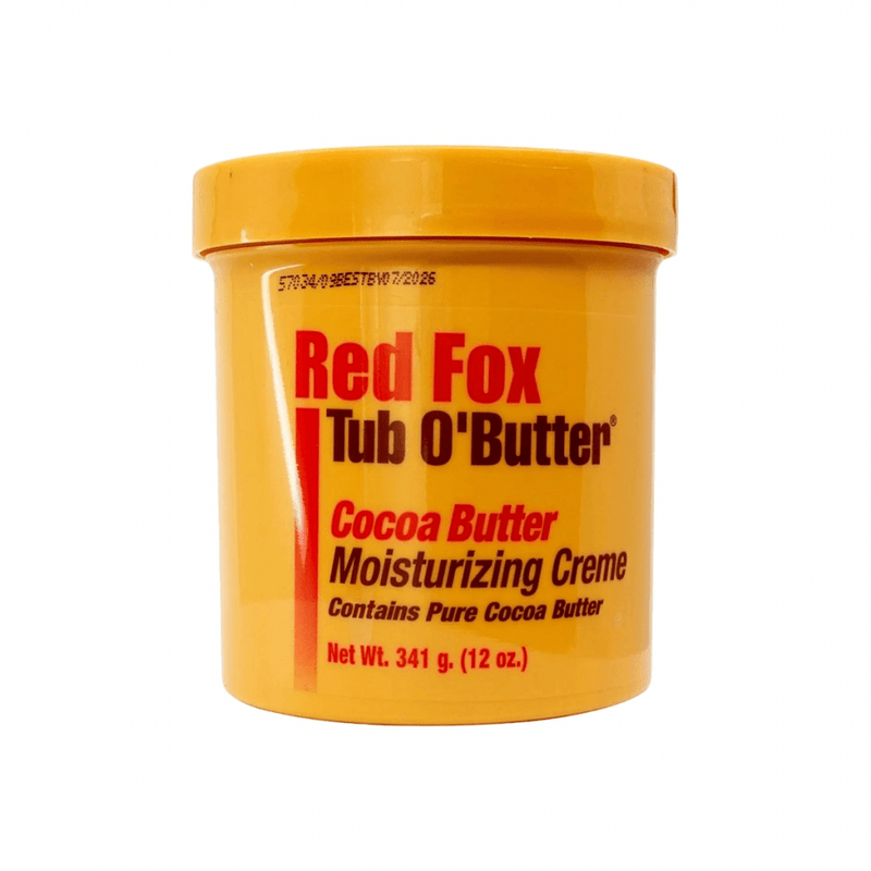 Red Fox Tub O Butter Cocoa Butter Moisturizing Cream 12oz, Red Fox, Beautizone UK