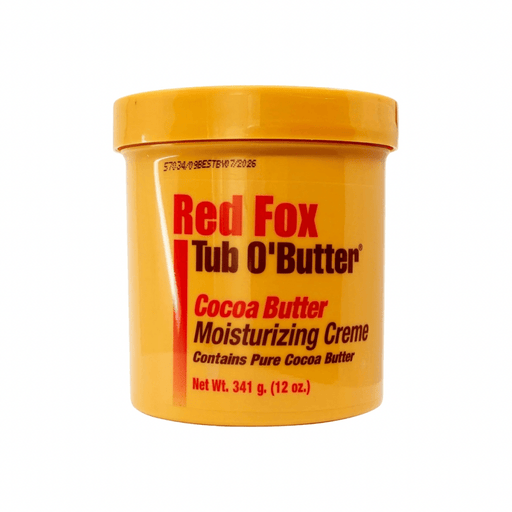 Red Fox Tub O Butter Cocoa Butter Moisturizing Cream 12oz, Red Fox, Beautizone UK