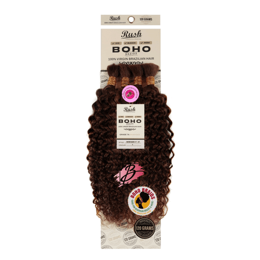Rush 100% Brazilian Boho Braid 17” - 19” Water Wave 120g, Rush, Beautizone UK