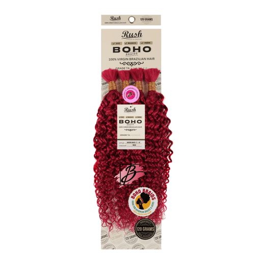 Rush 100% Brazilian Boho Braid 17” - 19” Water Wave 120g, Rush, Beautizone UK