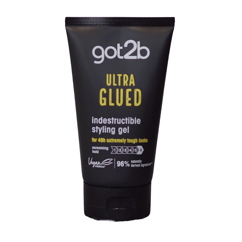 Schwarzkopf Got2b Ultra Glued For Styling Gel & Edges 150ml, Schwarzkopf, Beautizone UK