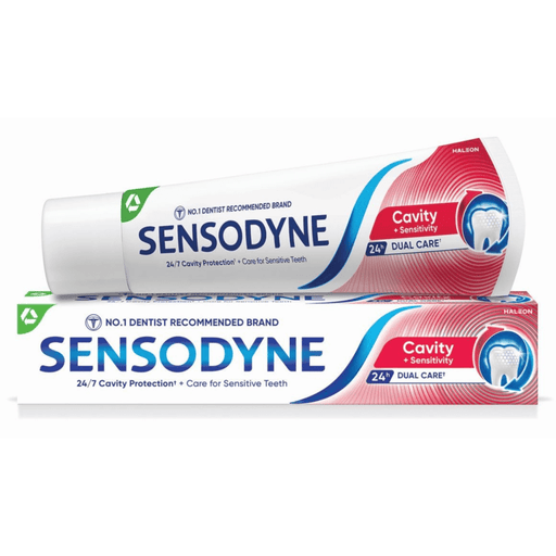 Sensodyne Cavity Sensitive ToothPaste 75ml, Sensodyne, Beautizone UK