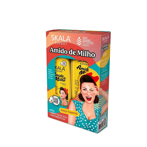Skala Amido De Milho Shampoo & Conditioner Kit 650ml, Skala Expert, Beautizone UK