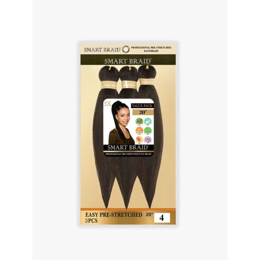 Smart Braid 3X Pack 20" Pre - Stretched Hair, Smart Braid, Beautizone UK