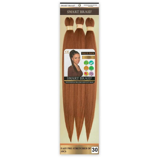 Smart Braid 3X PACK 28" Pre - Stretched, Smart Braid, Beautizone UK
