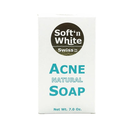 Soft'n White Acne Natural Soap 200g, Soft'n White, Beautizone UK