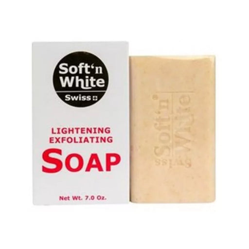 Soft'n White Lightening Exfoliating Soap 200g, Soft'n White, Beautizone UK