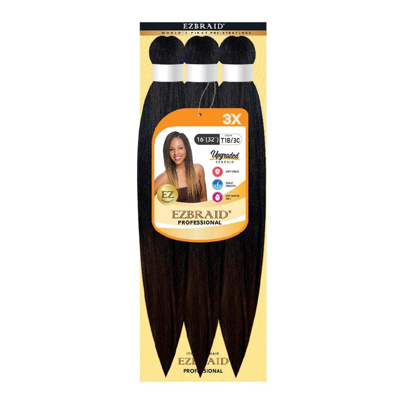 Spetra EZ Braid 16"- 3X Pack Pre-Stretched Braiding Hair Solution, Spetra, Beautizone UK