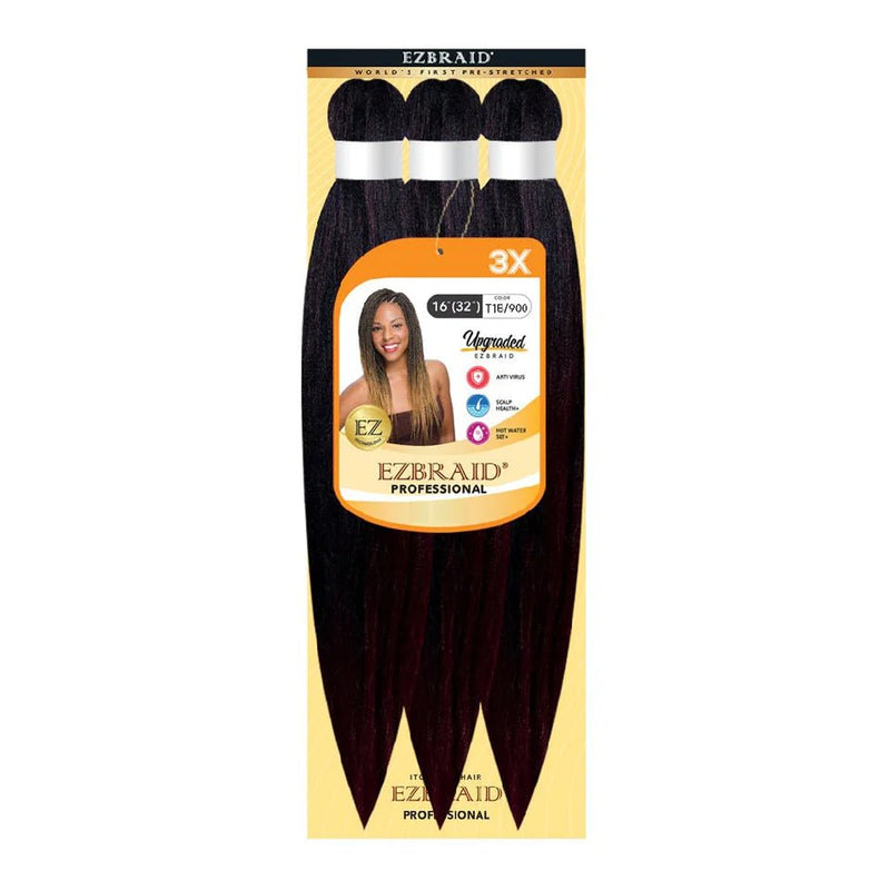 Spetra EZ Braid 16"- 3X Pack Pre-Stretched Braiding Hair Solution, Spetra, Beautizone UK