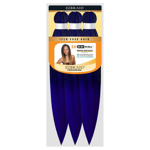 Spetra EZ Braid 26"- 3X Pack Pre-Stretched Braiding Hair Solution, Spetra, Beautizone UK