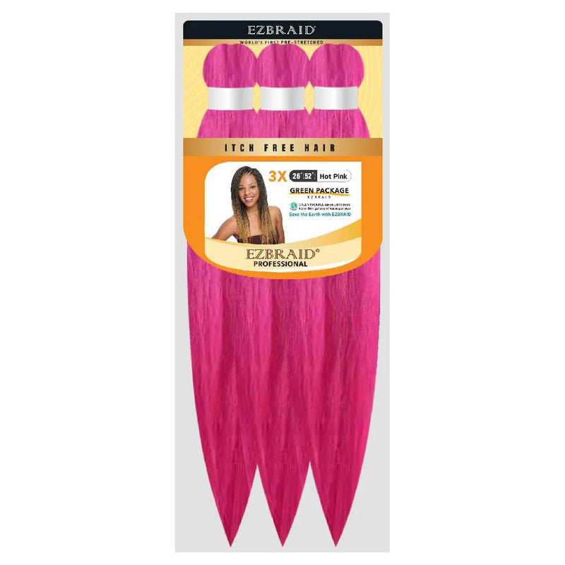 Spetra EZ Braid 26"- 3X Pack Pre-Stretched Braiding Hair Solution, Spetra, Beautizone UK