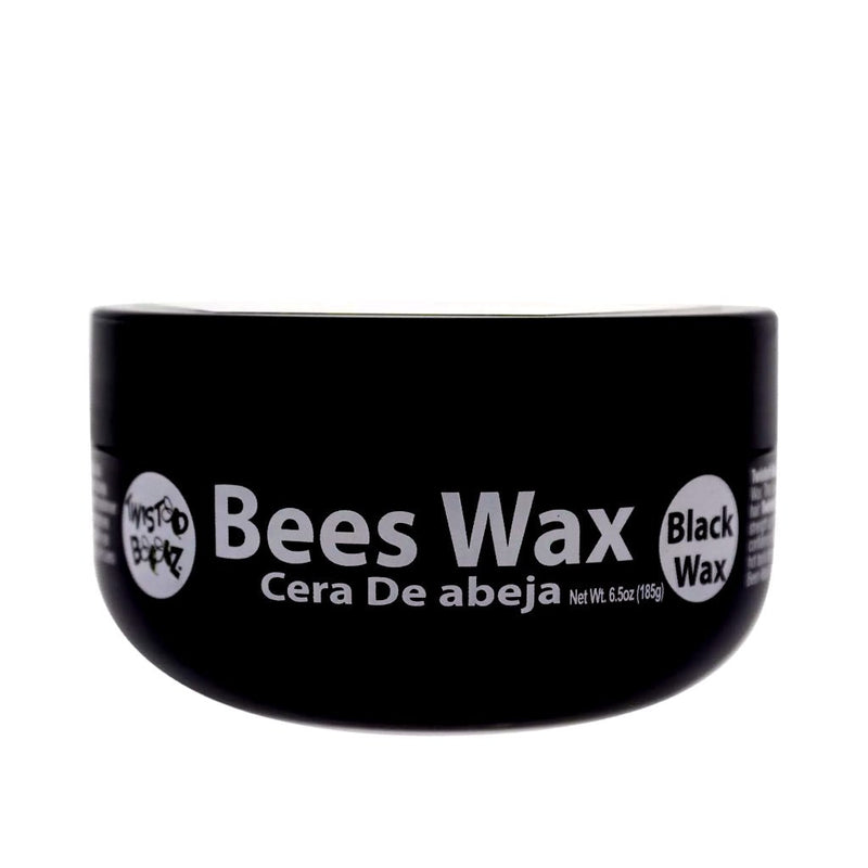 Twisted Beez Hair Locking Wax - Black - Maximum Hold 185g, Eco Styler, Beautizone UK