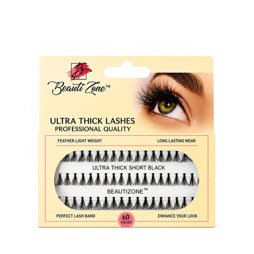 Ultra Thick Individual Eyelashes Cluster Lashes - 60 Points, Beautizone, Beautizone UK