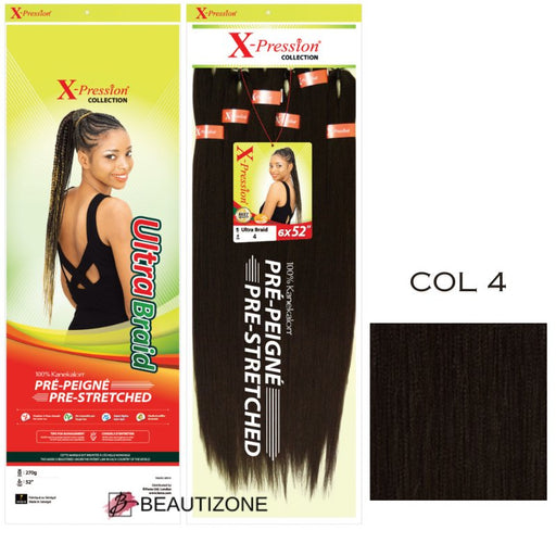 X-Pression - Pre-Stretched 6x Value Pack 52" Length, X-pression, Beautizone UK