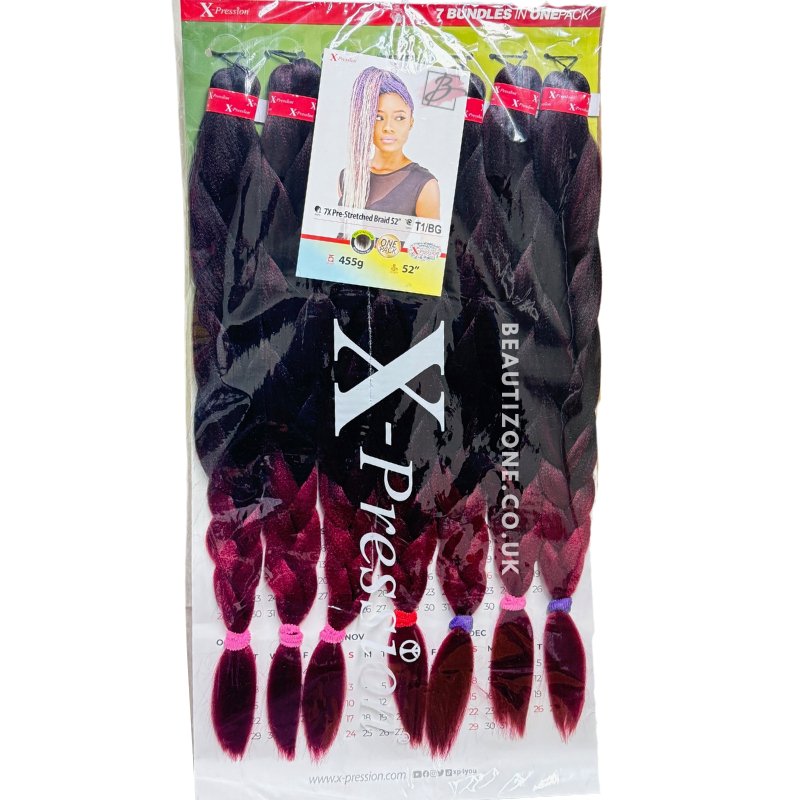 X - Pression - Pre Stretched 7X Value Bundle 52" Length, X - pression, Beautizone UK