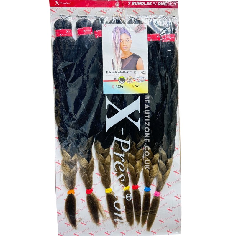 X - Pression - Pre Stretched 7X Value Bundle 52" Length, X - pression, Beautizone UK