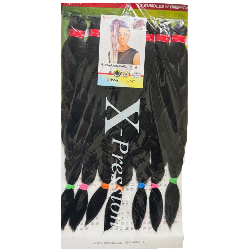 X - Pression - Pre Stretched 7X Value Bundle 52" Length, X - pression, Beautizone UK