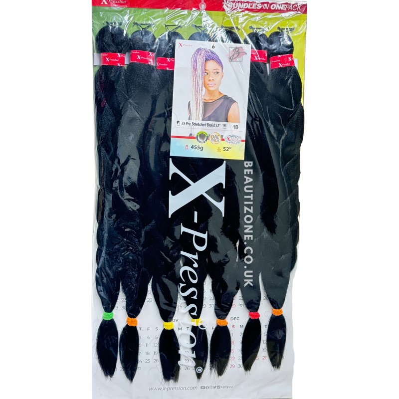 X - Pression - Pre Stretched 7X Value Bundle 52" Length, X - pression, Beautizone UK