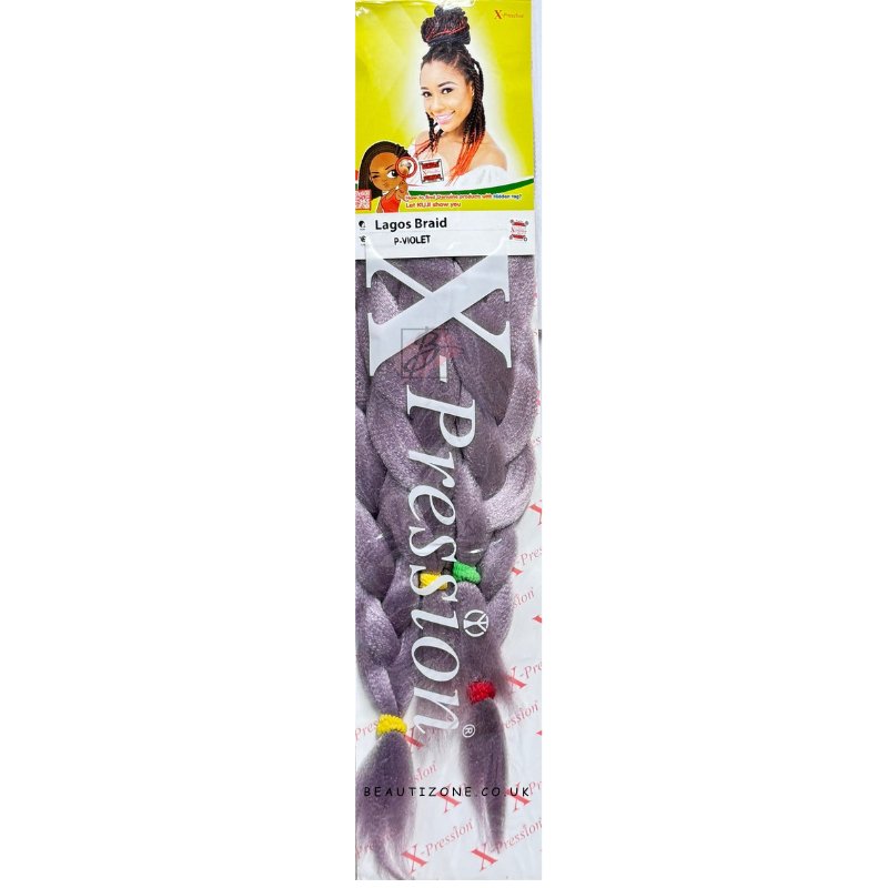 Xpression Lagos Braid Pre Stretched Hair Extensions - 2x42" - 2x46" Lengths, Sensationnel, Beautizone UK