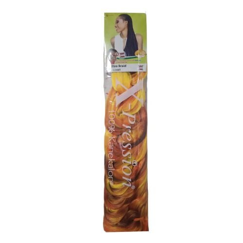 Xpression Ultra Braid Plaiting 82" Braiding Bulk Hair Extensions, X - pression, Beautizone UK