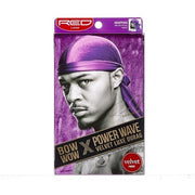 Red By Kiss Bow Vow X Power Wave Luxe Velvet Durag, Red By Kiss, Beautizone UK