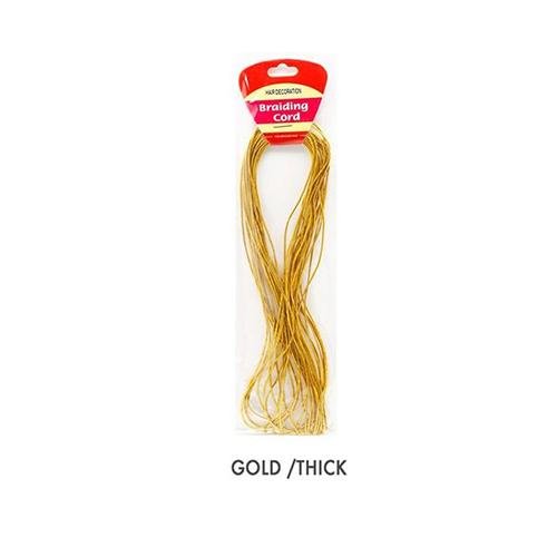 Hair Decoration Braiding Cord Gold, Hair Decoration, Beautizone UK