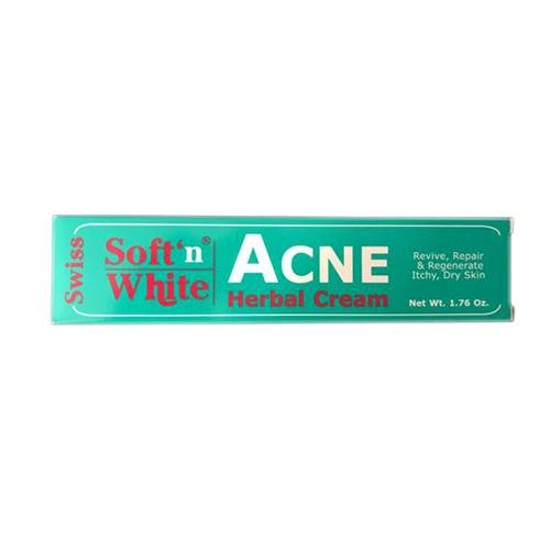 Soft n White Acne Herbal Cream 50g, Soft'n White, Beautizone UK
