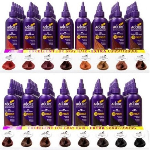 Adore Plus Semi-Permanent Colour 100ml ( All Colours ), Adore, Beautizone UK