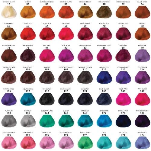 Adore hair dye colors deals