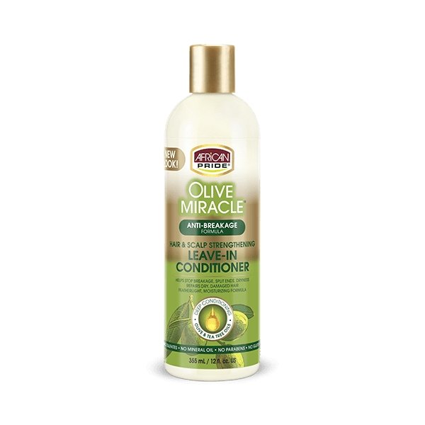 African Pride Olive Miracle Leave-in Conditioner 355ml, African Pride, Beautizone UK