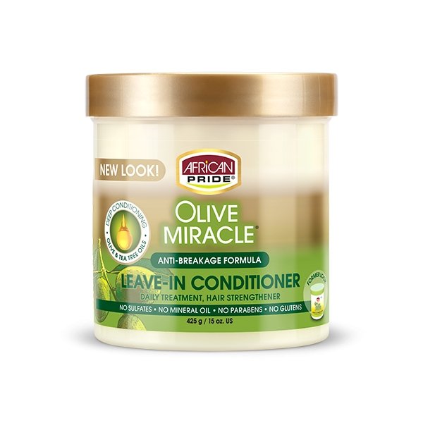African Pride Olive Miracle Leave in Conditioner 425g, African Pride, Beautizone UK