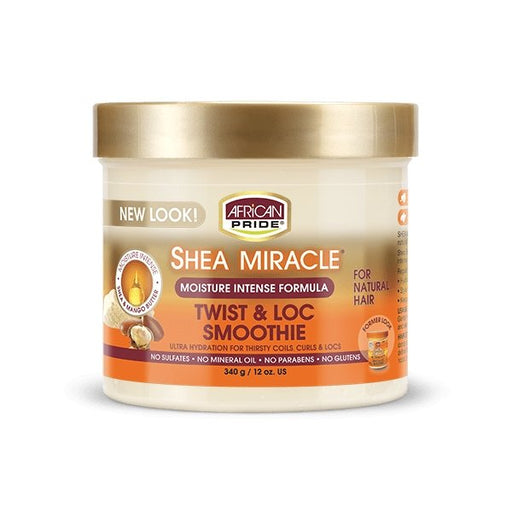 African Pride Shea Miracle Twist & Loc Smoothie 340g, African Pride, Beautizone UK