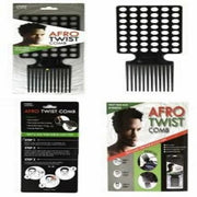 Afro Twist Comb Twist & Lock Your Hair Multi Colors #36002, Beautizone, Beautizone UK