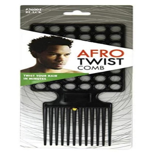 Afro Twist Comb Twist & Lock Your Hair Multi Colors #36002, Beautizone, Beautizone UK
