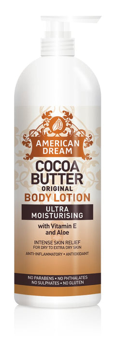 American Dream Cocoa Butter Ultra Moisturising Body Lotion 750ml, American Dream, Beautizone UK