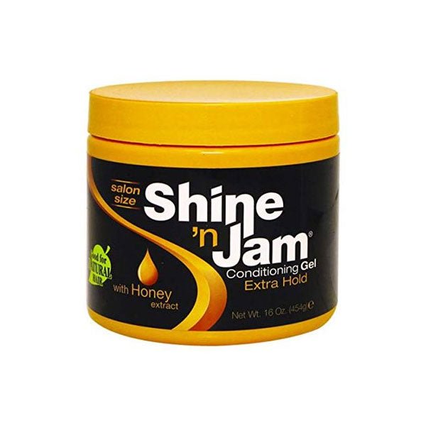 Ampro Shine 'n Jam Conditioning Gel | Extra Hold 16oz, Ampro, Beautizone UK