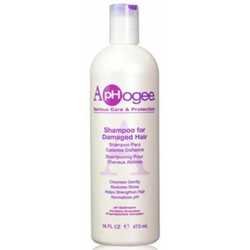 ApHogee Shampoo For Damaged Hair 473ml, Aphogee, Beautizone UK