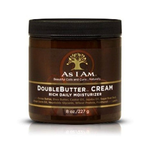 As I Am Double Butter Cream Rich Daily Moisturizer 227g, As I Am, Beautizone UK