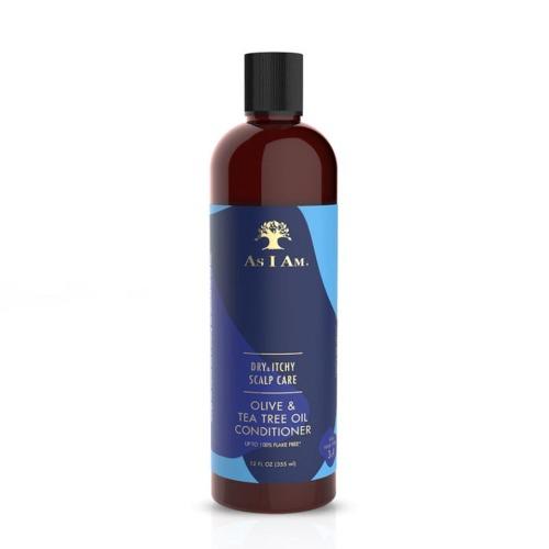 As I Am Dry and Itchy Scalp Care Olive and Tea Tree Oil Conditioner 12oz | Beautizone UK