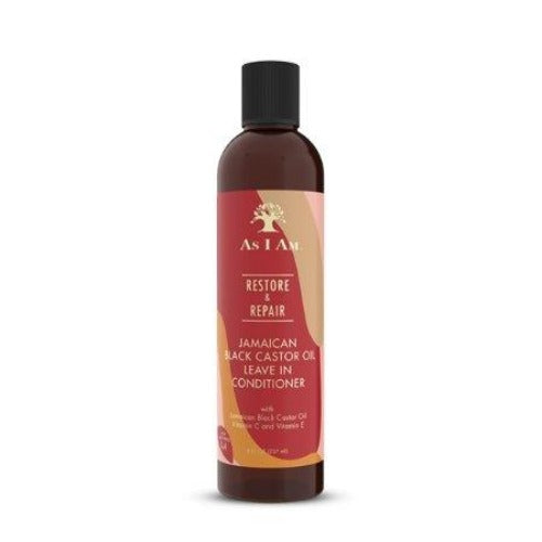 As I Am JBCO Castor Oil Leave In Conditioner 8oz, As I Am, Beautizone UK