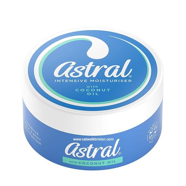 Astral Intensive Moisturiser With Coconut Oil 200ml, Astral Original, Beautizone UK