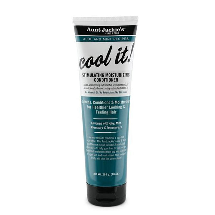 Aunt Jackies Aloe and Mint Cool It! Stimulating Moisturizing Conditioner 10oz | Beautizone UK